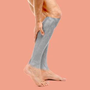 Media Pierna 6 Sesiones Soprano Titanium Hombre