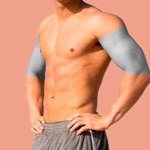 Medios Brazos 6 Sesiones Soprano Titanium Hombre